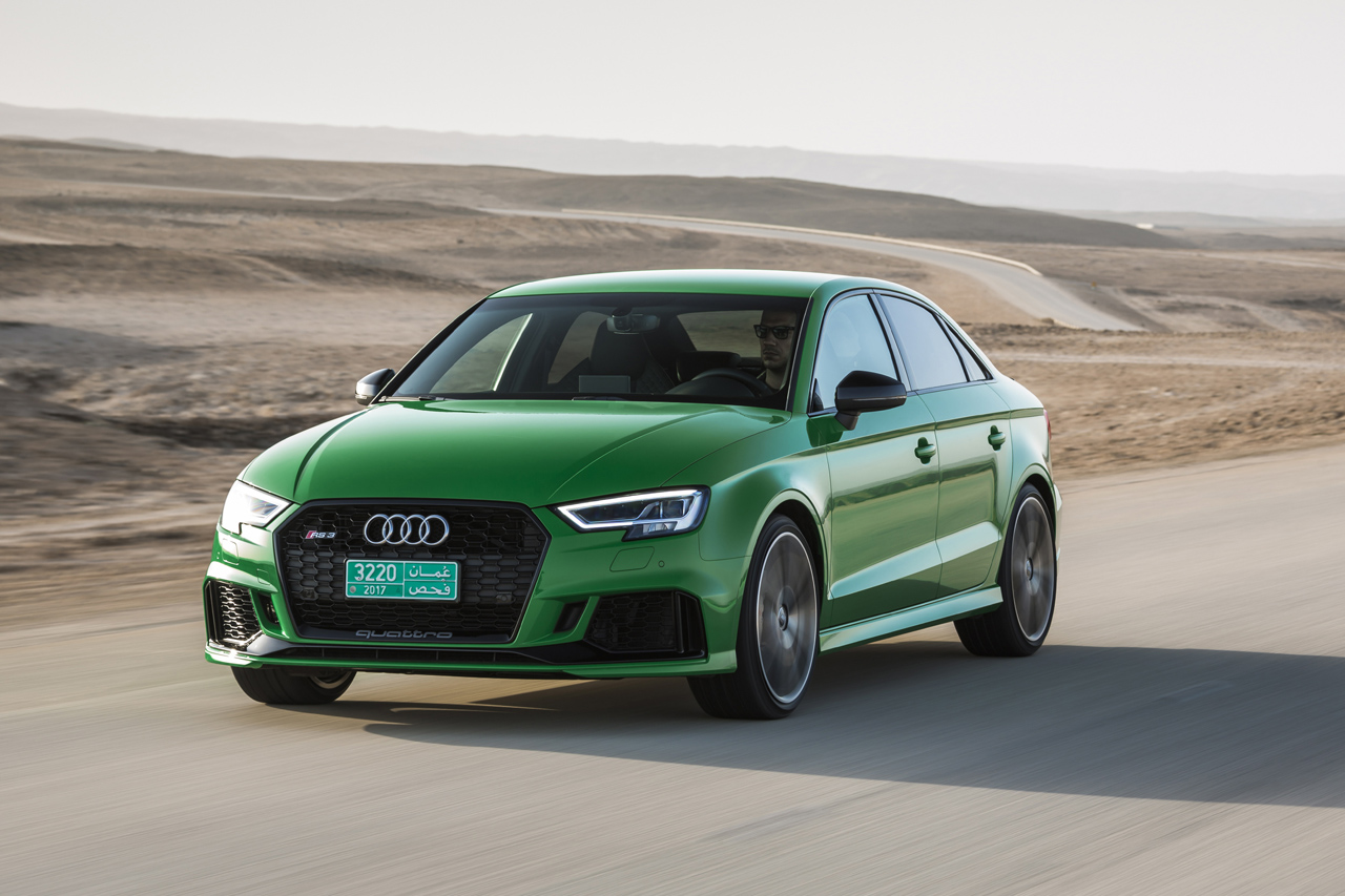 Audi breidt het leveringsprogramma van de snelle RS3 uit met de Sportback en Limousine.
