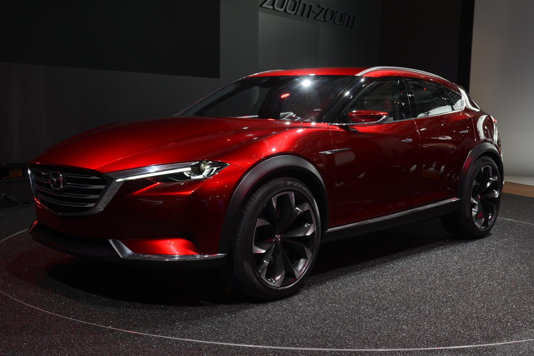 Mazda presenteert Koeru Concept Car als een grotere en elegante SUV. Gezien zijn afmetingen een fraaie voorbode voor een eventuele CX-6.