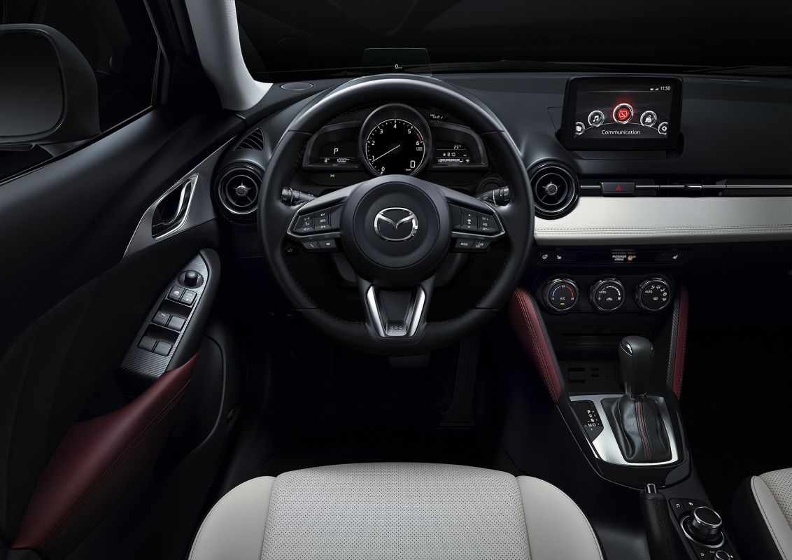 Op de Autosalon van Genve heeft Mazda de subtiel gefacelifte versies van de Mazda2 en CX-3 onthuld.
