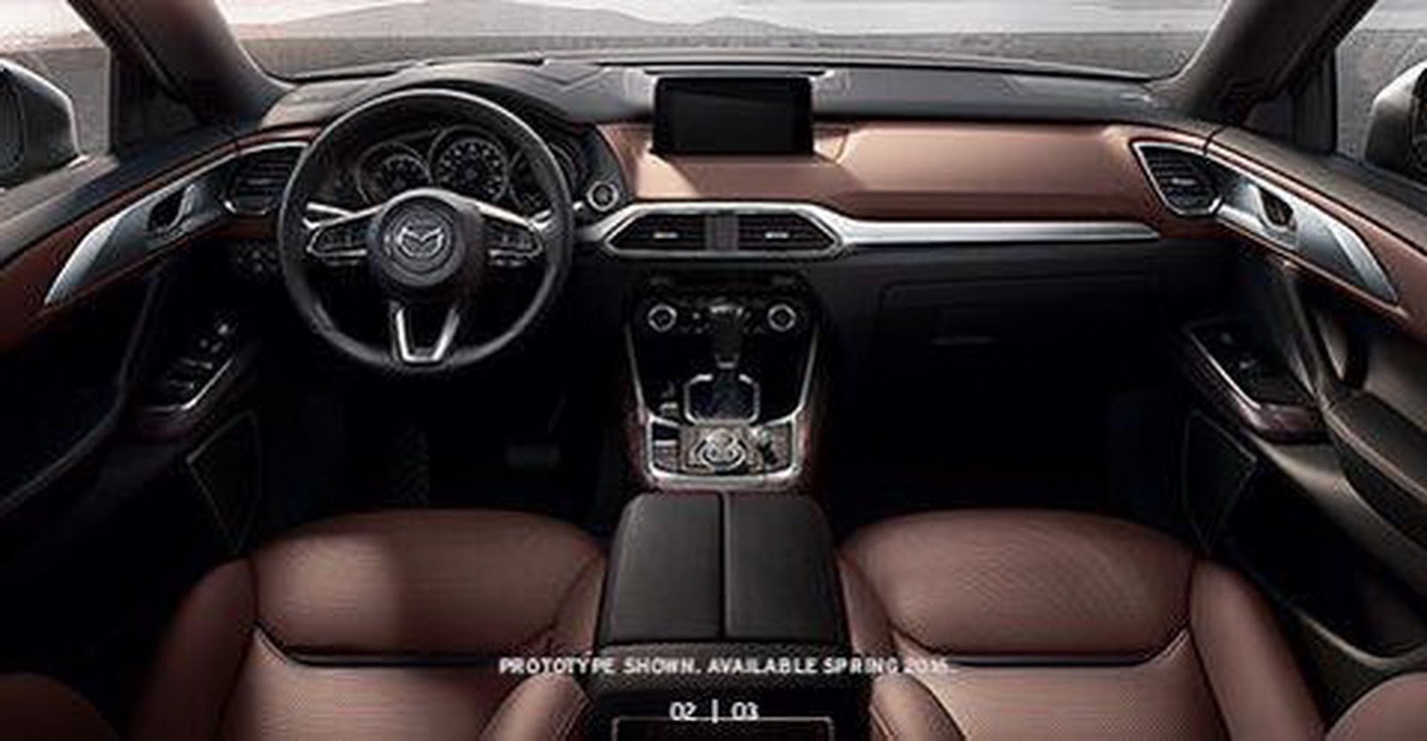 Mazda komt met nieuwe generatie CX-9 SUV op Los Angeles Motor Show 2015.
