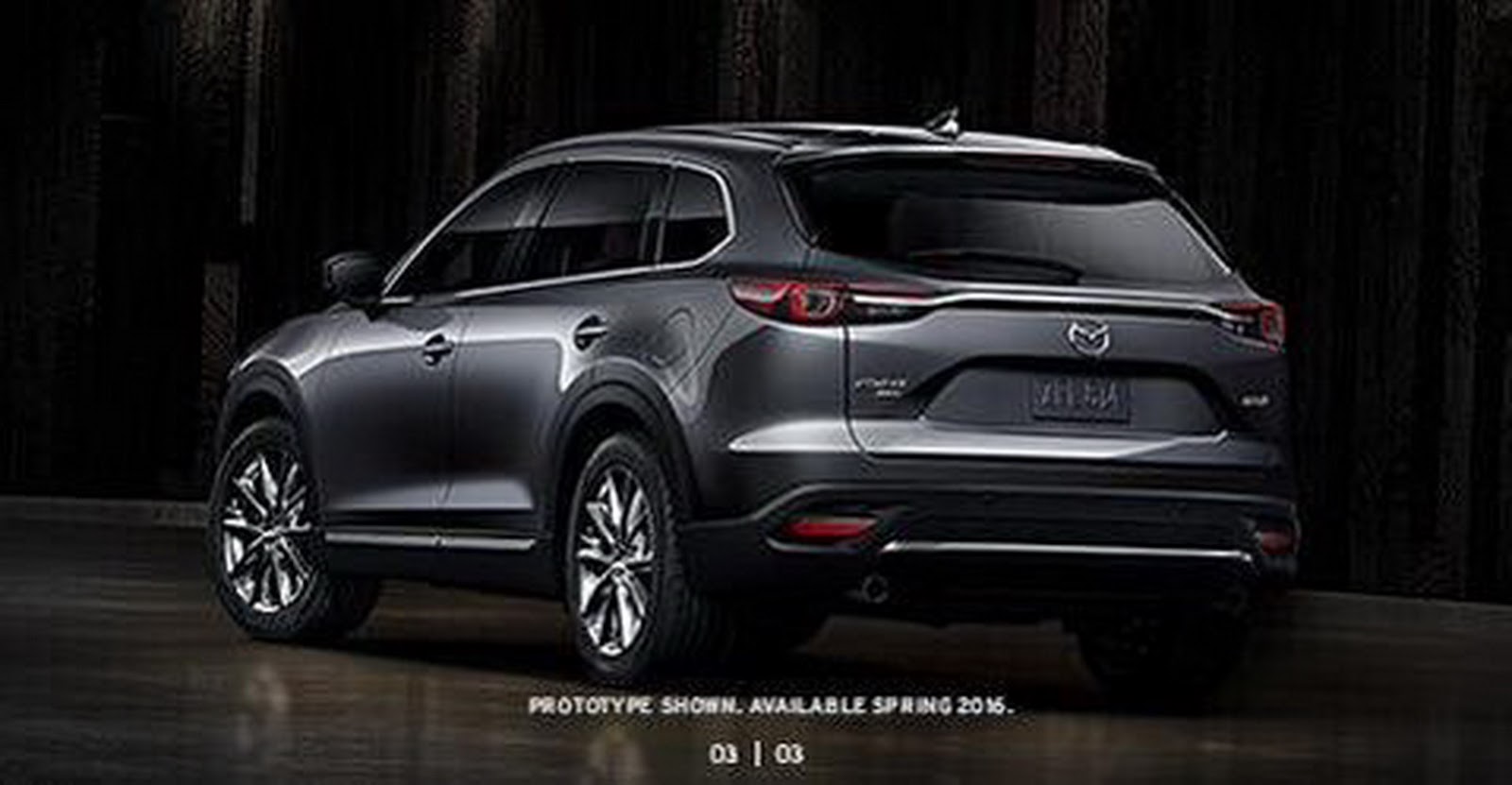 Mazda komt met nieuwe generatie CX-9 SUV op Los Angeles Motor Show 2015.