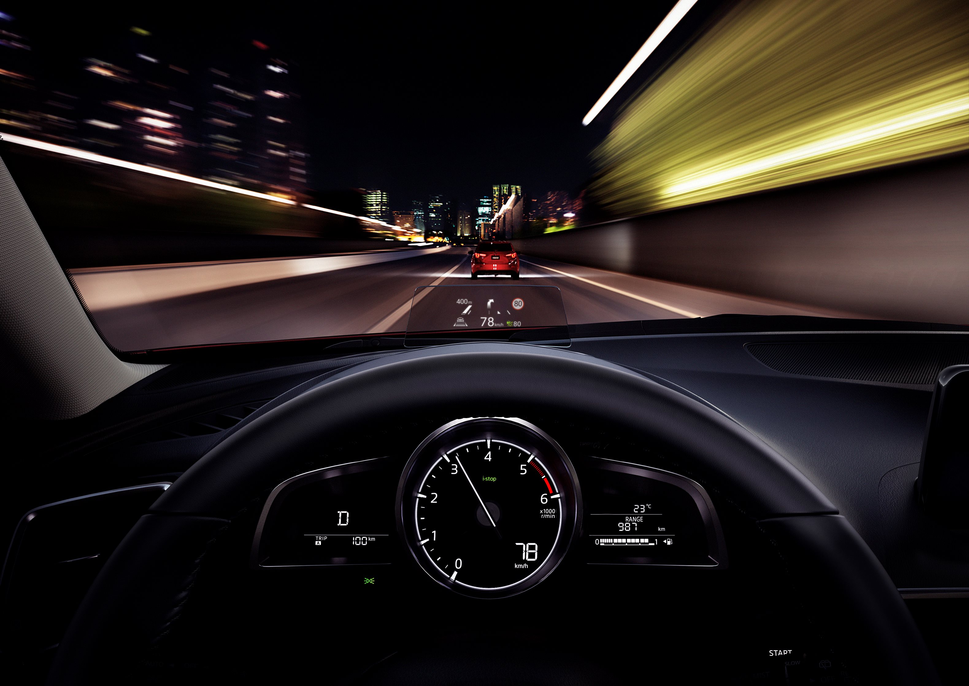 Mazda3 voor modeljaar 2017 klaargestoomd met nieuwe LED-koplampen, boost control voor de diesel en nog slimmere Advanced Smart City Brake Support.