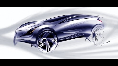 Mazda loopt alvast vooruit op de Moskou International Automobile Salon 2008 en maakt bekend dat zij eind augustus een nieuwe concept car onthullen zal. Het gaat om een sportieve compacte crossover SUV