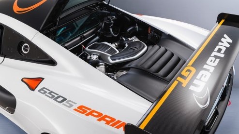 McLaren 650S Sprint is ontwikkeld op basis van de 650S voor het snelle asfalt