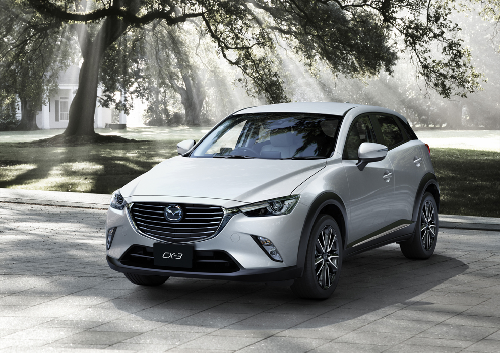 Mazda gaat de nieuwe CX-3 leveren met meerdere 1.5 liter SkyActiv-motoren, maar ook met een 2.0 liter variant.