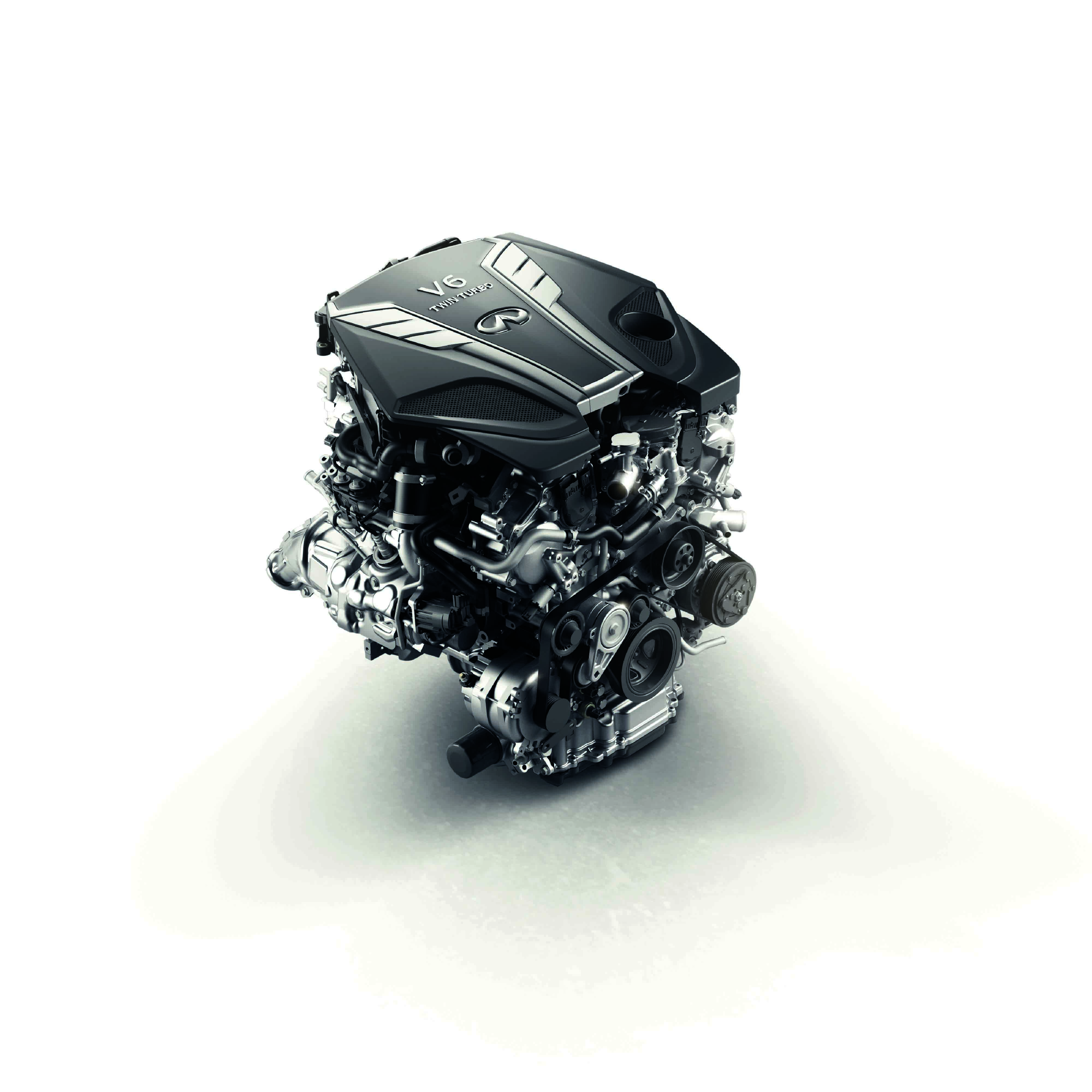 Infiniti vernieuwt de Q50 sedan met een beter onderstel en nieuwe 3.0 VR bi-turbo V6 motor.