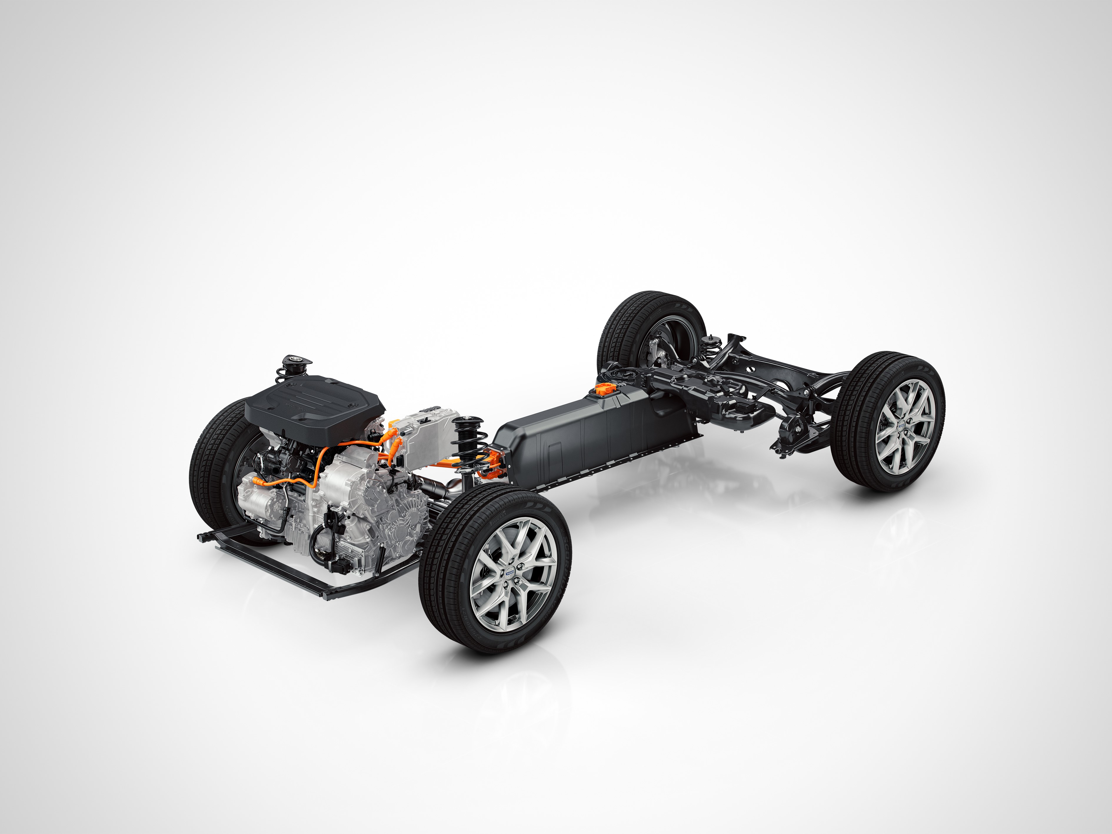Volvo geeft meer details vrij over de T5 Twin Engine plug-in hybride aandrijflijn, bedoeld voor de Volvo CMA-modellen in de toekomst.