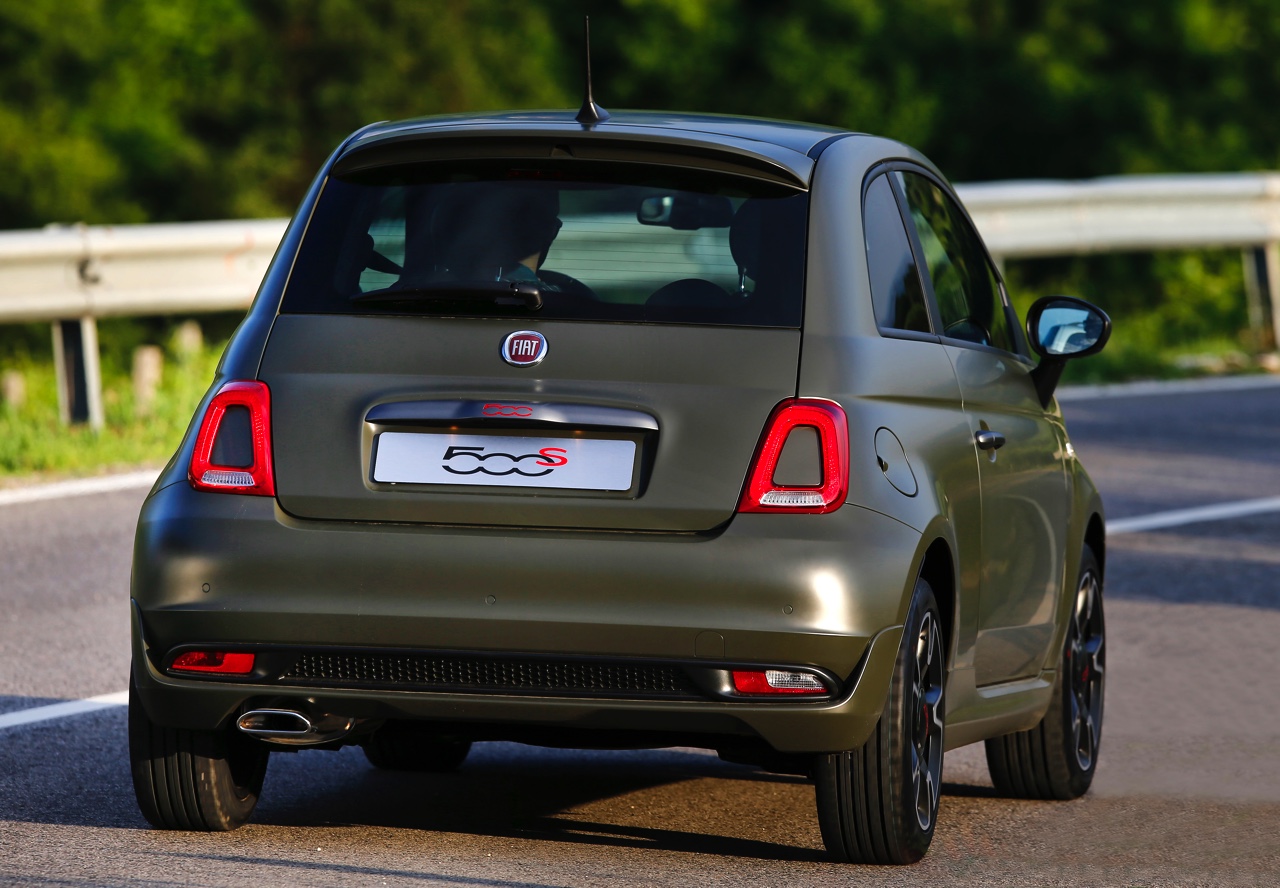 Nieuwe Fiat 500S nu leverbaar met keuze uit drie motoren, 1.2 69 pk, TwinAir 80 en TwinAir 105 pk.