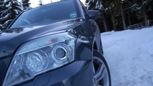 Sneeuw, vrieskou en een zonnetje waren voor ons d ingredinten om de sfeer te willen gaan proeven in het welbekende Winterberg. Goede timing van Mercedes-Benz om met de nieuwe GLK op de proppen te ko