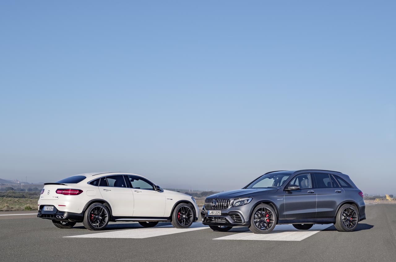 Met het bekend maken van de prijzen zijn de twee carrosserievarianten van de Mercedes AMG GLC 63 verkrijgbaar.