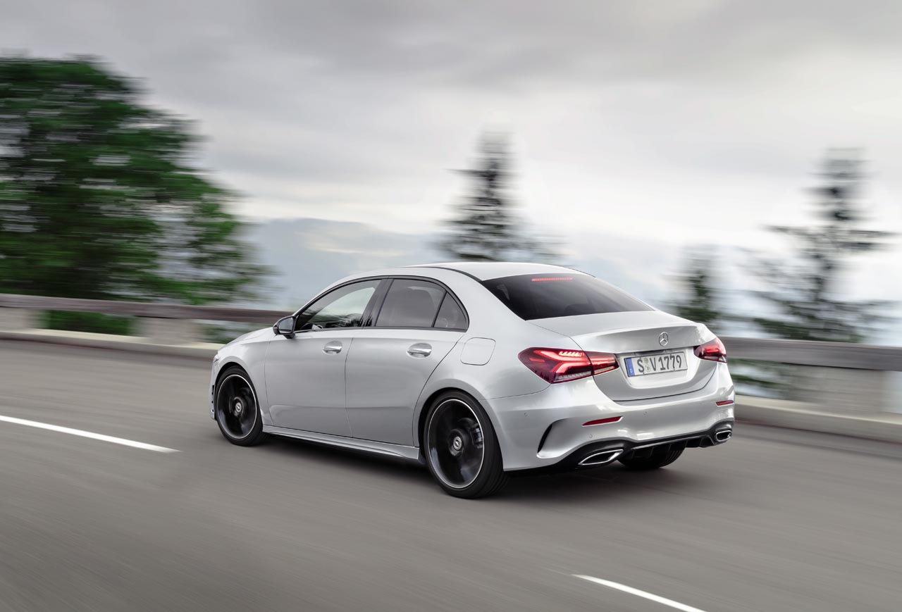 Mercedes laat nu de beelden en informatie los over de A-klasse Limousine