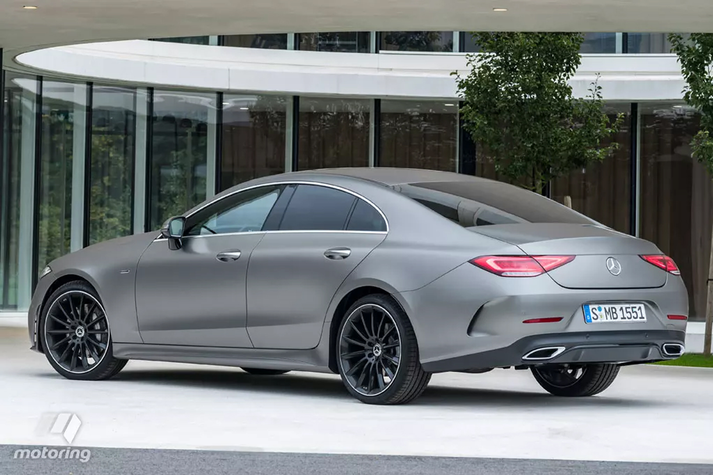 Mercedes toont morgen de nieuwe CLS in LA, maar de foto's zijn vroegtijdig uitgelekt.