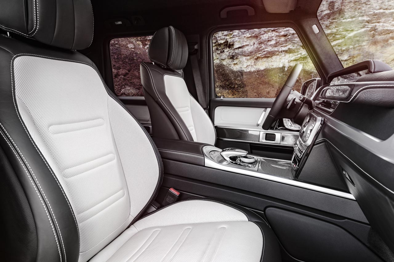 Mercedes lanceert begin januari de nieuwe G-klasse waarvan nu de interieurfoto's zijn vrijgegeven.