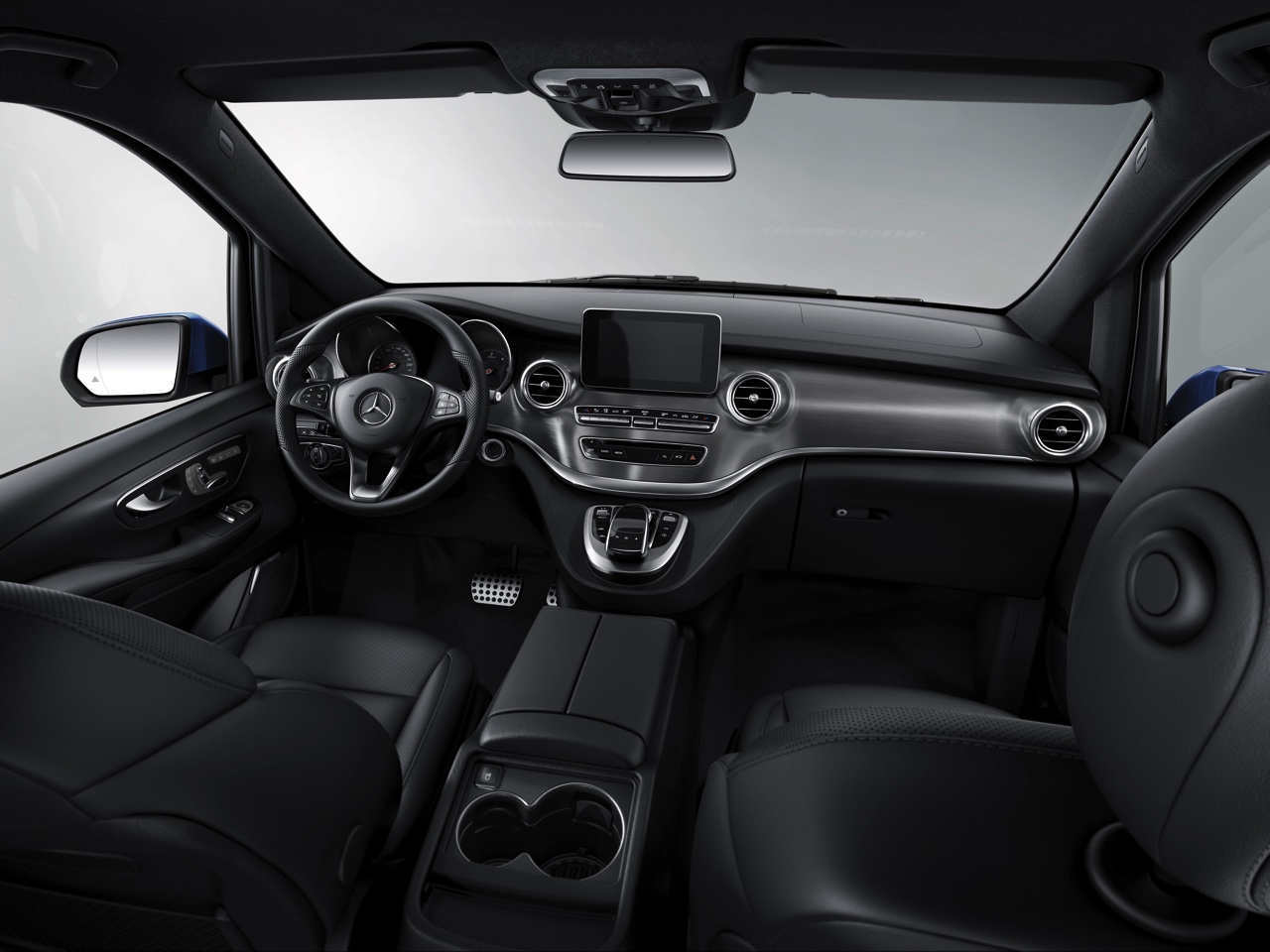 Mercedes V-Klasse Exclusive naar Autosalon van Geneve, in navolging van de sportieve AMG Line.