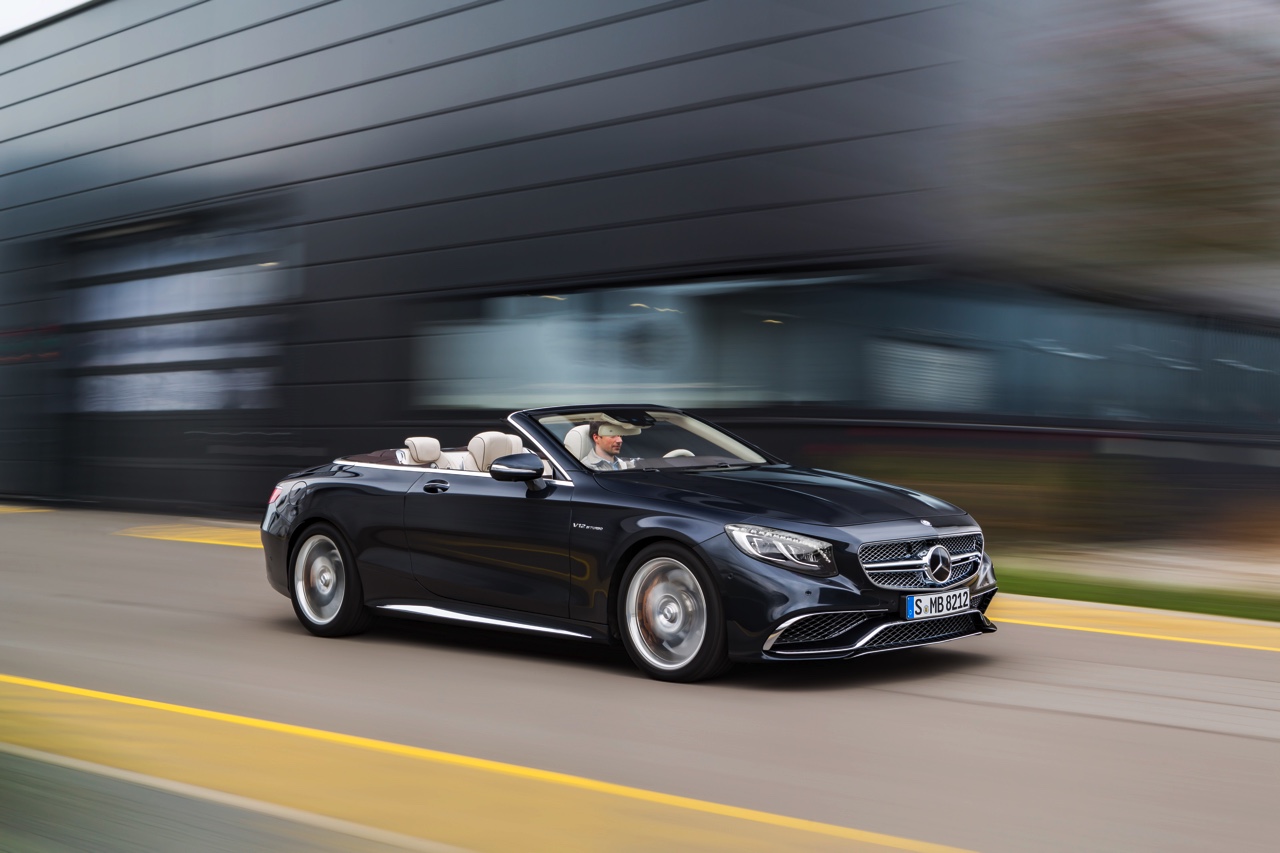 Mercedes-AMG S 65 Cabriolet biedt het summum van cabriolet rijden met prestige en vermogen. De S-Klasse Cabriolet levert met zijn V12 maar liefst 630 pk.