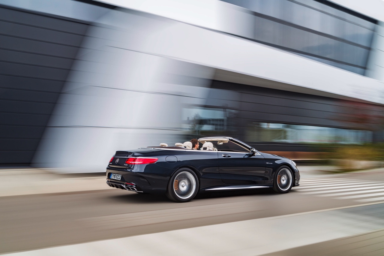 Mercedes-AMG S 65 Cabriolet biedt het summum van cabriolet rijden met prestige en vermogen. De S-Klasse Cabriolet levert met zijn V12 maar liefst 630 pk.