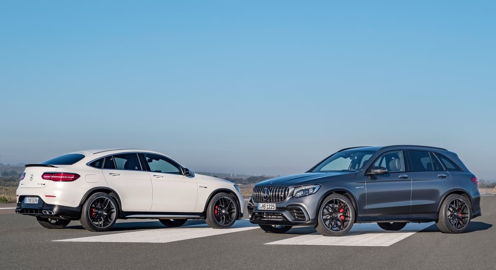 De Mercedes-Benz GLC en GLC Coup krijgen er een sportief broertje bij in de vorm van de AMG-versies van de autos. De SUVs bereiken in slechts 3,8 seconden de 100 km/h.