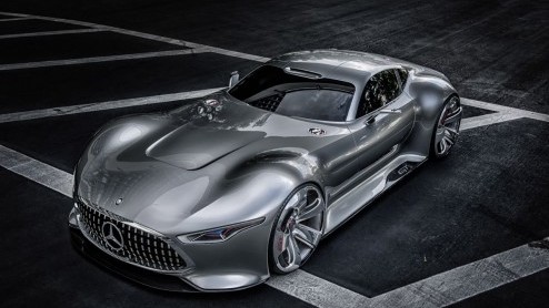 Mercedes-Benz heeft speciaal voor de nieuwe PlayStation 3 racegame Gran Turismo 6 de AMG Vision Gran Turismo ontwikkeld.