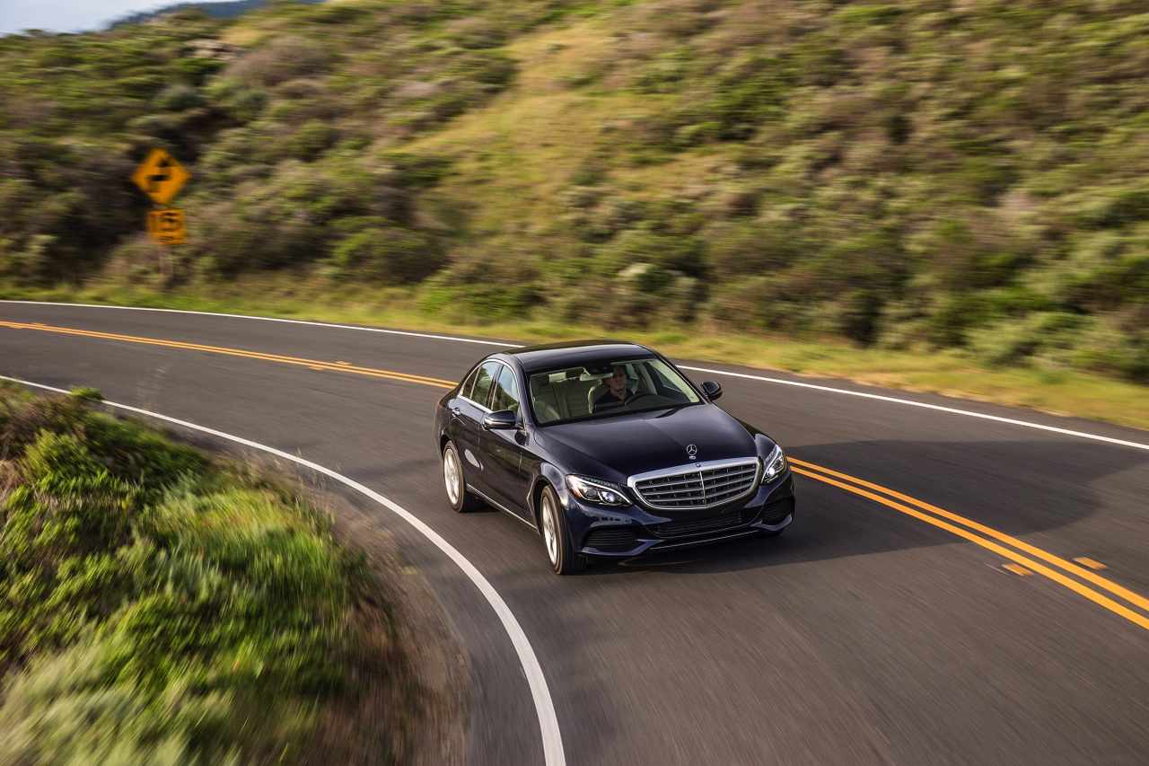 Autotest Mercedes-Benz C350e, de nieuwe plug-in hybride C-Klasse met 7% bijtelling. Een eerste indruk vanuit San Francisco.