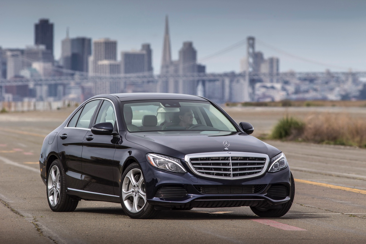 Autotest Mercedes-Benz C350e, de nieuwe plug-in hybride C-Klasse met 7% bijtelling. Een eerste indruk vanuit San Francisco.