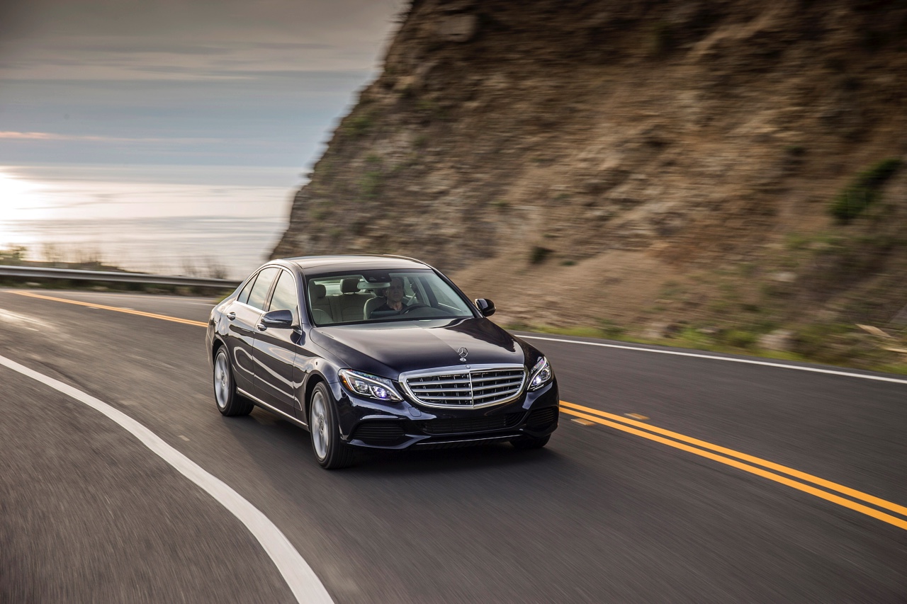 Autotest Mercedes-Benz C350e, de nieuwe plug-in hybride C-Klasse met 7% bijtelling. Een eerste indruk vanuit San Francisco.