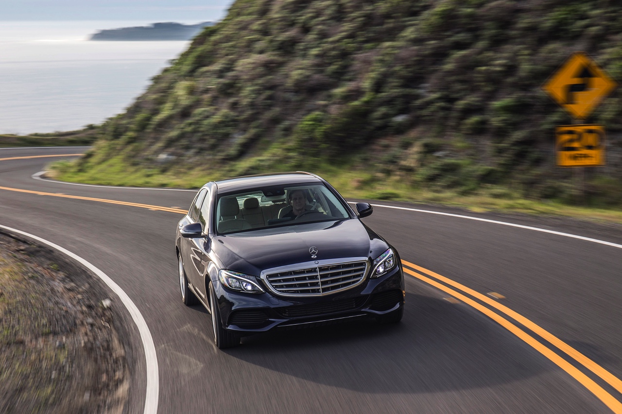 Autotest Mercedes-Benz C350e, de nieuwe plug-in hybride C-Klasse met 7% bijtelling. Een eerste indruk vanuit San Francisco.