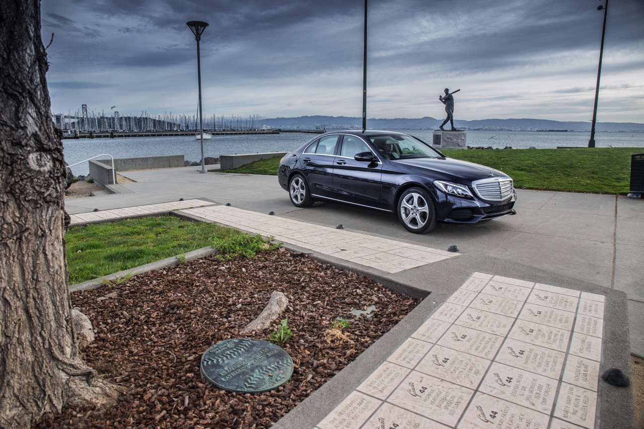 Autotest Mercedes-Benz C350e, de nieuwe plug-in hybride C-Klasse met 7% bijtelling. Een eerste indruk vanuit San Francisco.