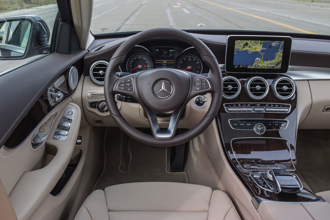 Autotest Mercedes-Benz C350e, de nieuwe plug-in hybride C-Klasse met 7% bijtelling. Een eerste indruk vanuit San Francisco.