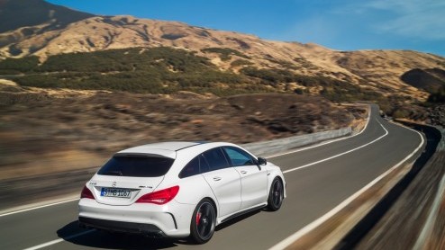 Mercedes-Benz CLA Shooting Brake nu officieel onthuld. Verkoop en productie start begin 2015.