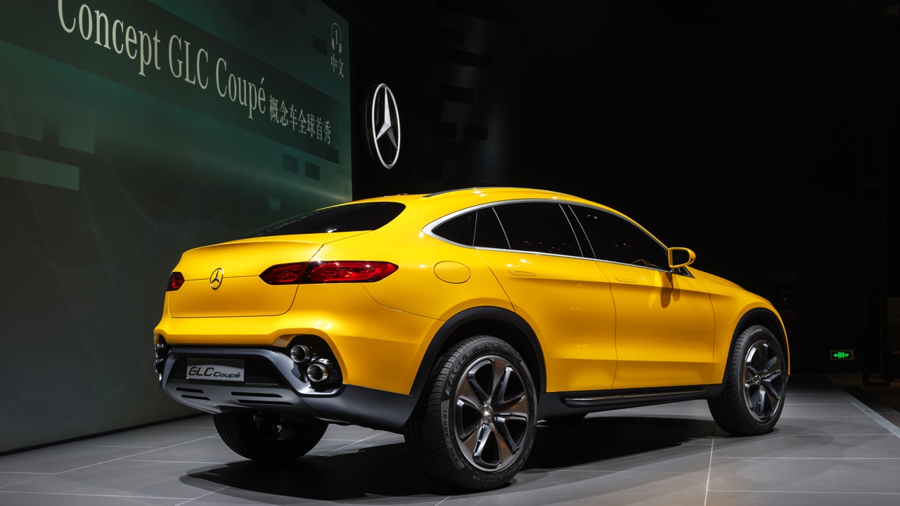 Mercedes-Benz GLK krijgt opvolger GLC Coup en GLC. Die laatste komt er ook als plug-in hybride GLC 350e 4Matic.