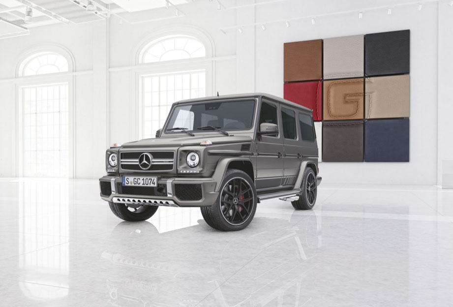 Mercedes-Benz G-klasse als designo manufaktur Edition en Exclusive Edition