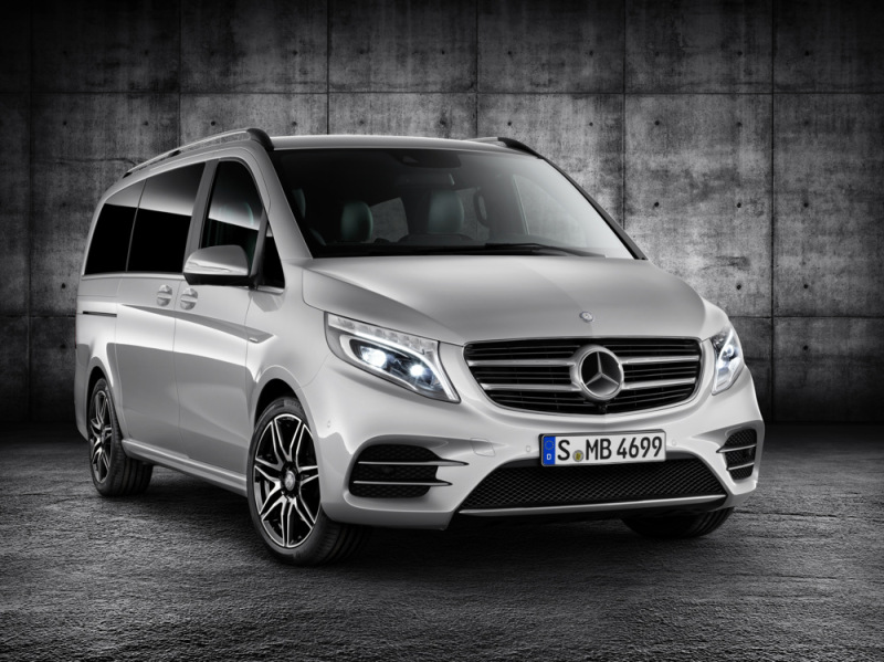 Mercedes-Benz introduceert V-Klasse AMG-line met sportieve details en extra luxe.