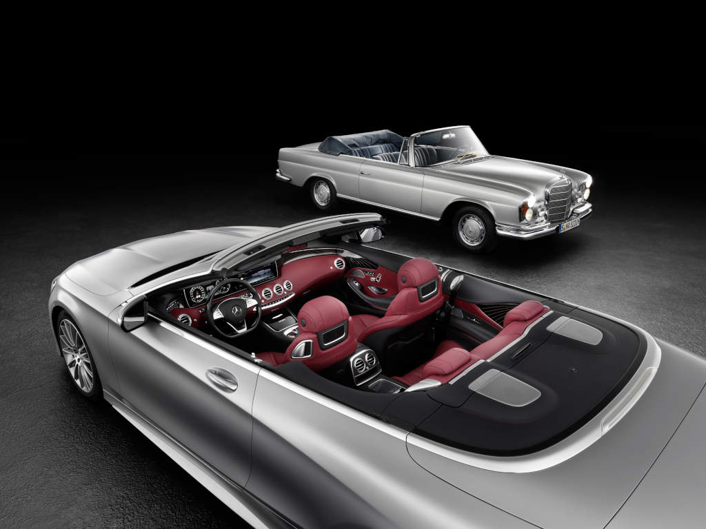 Mercedes-Benz heeft de eerste afbeeldingen S-Klasse Cabriolet naar buiten gebracht. Het wachten is bijna voorbij; de dakloze S-Klasse staat in Frankfurt.