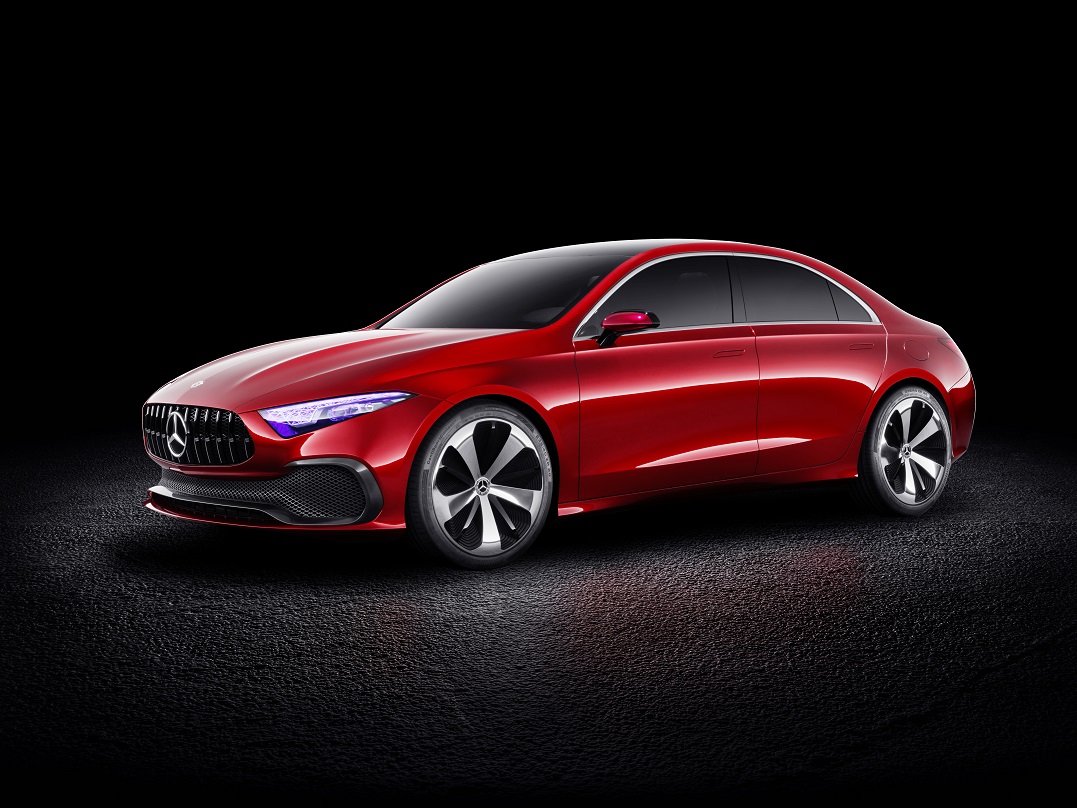 Op de Shanghai Motor Show heeft Mercedes-Benz de Concept A Sedan. De conceptcar toont ons een voorproefje van de volgende generatie compacte modellen, maar ook een nieuwe carrosserievariant.
