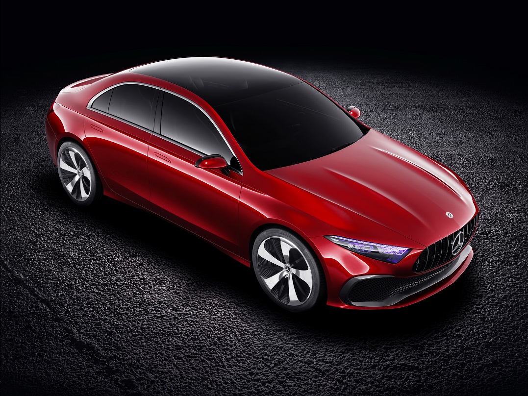Op de Shanghai Motor Show heeft Mercedes-Benz de Concept A Sedan. De conceptcar toont ons een voorproefje van de volgende generatie compacte modellen, maar ook een nieuwe carrosserievariant.