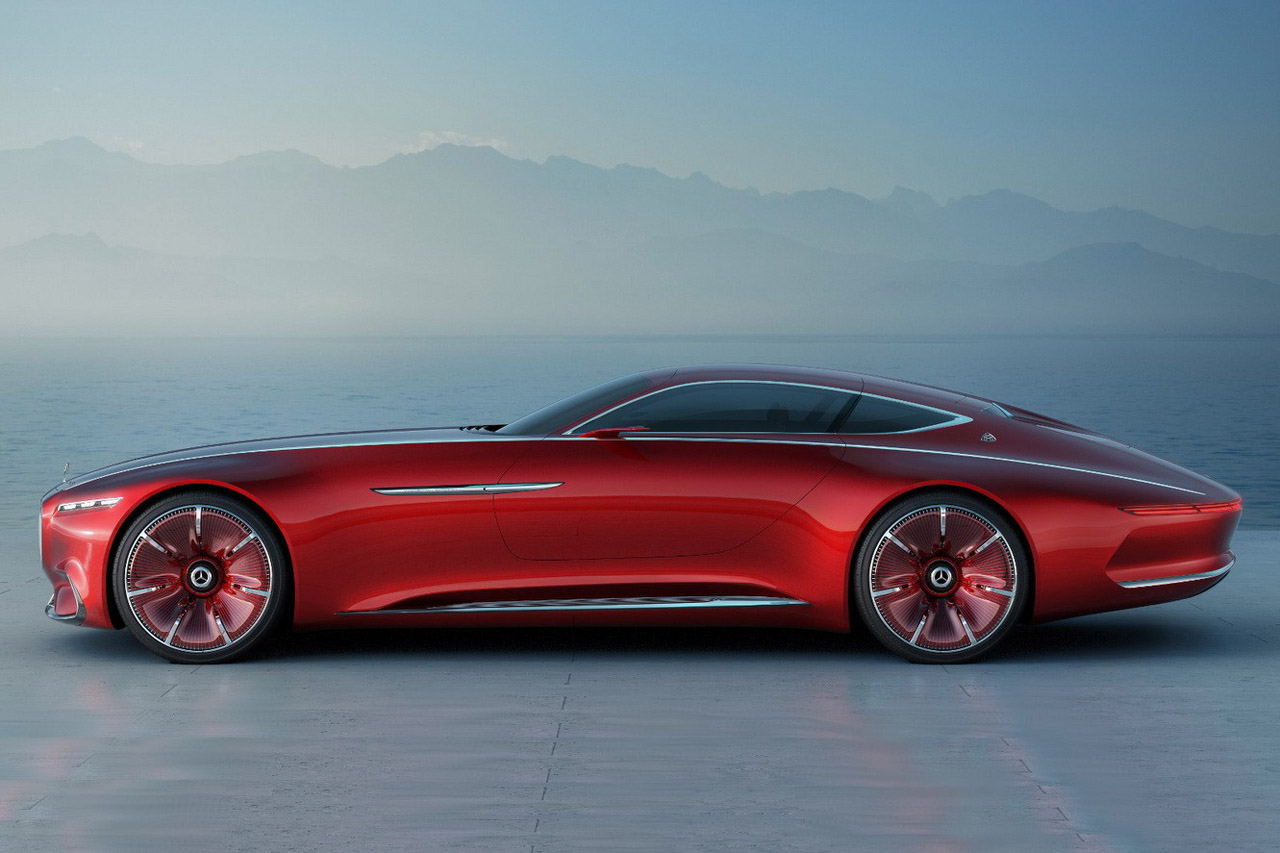 De Mercedes-Maybach 6 Concept wordt later vandaag onthuld in Monterey voorafgaand aan het Concours d'Elegance van Pebble Beach. We hebben nu al de foto's.