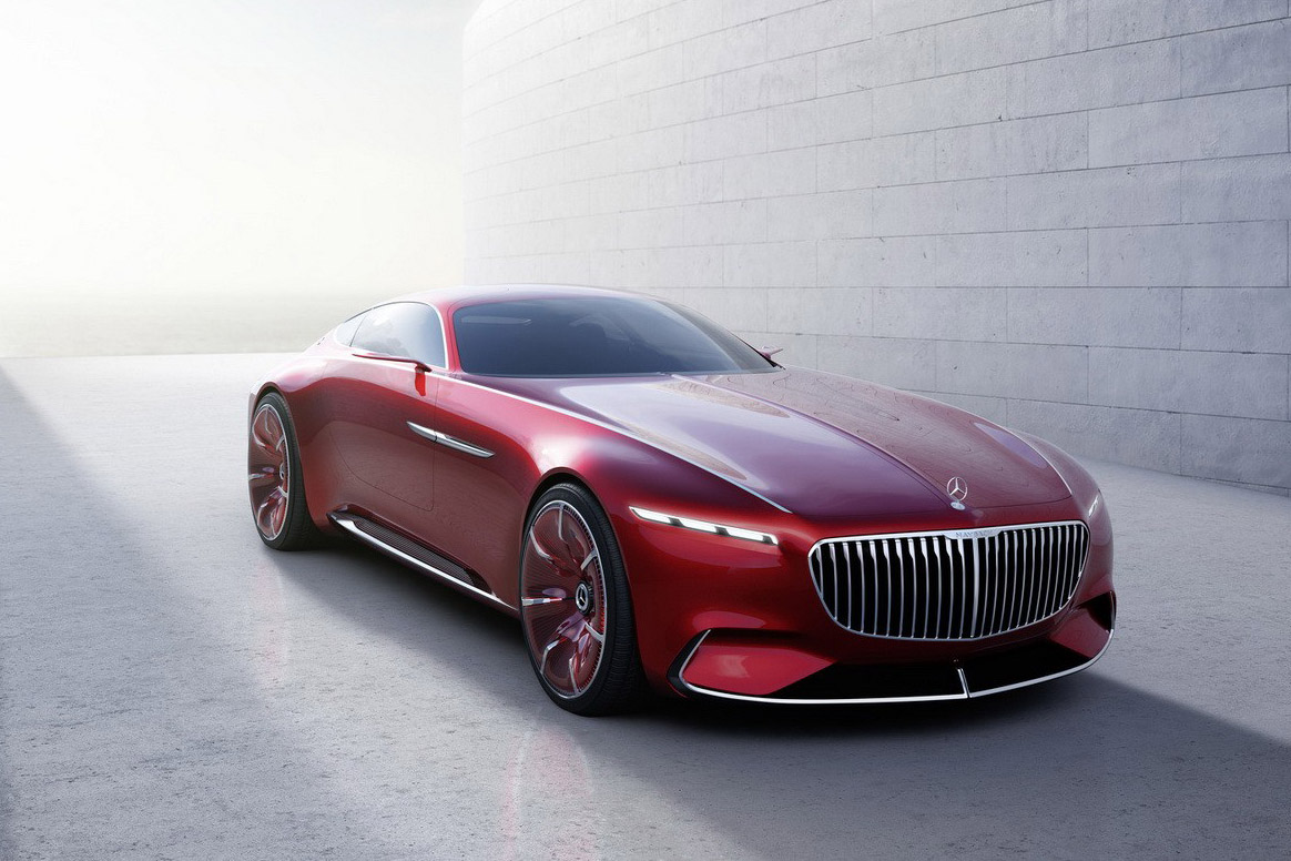 De Mercedes-Maybach 6 Concept wordt later vandaag onthuld in Monterey voorafgaand aan het Concours d'Elegance van Pebble Beach. We hebben nu al de foto's.