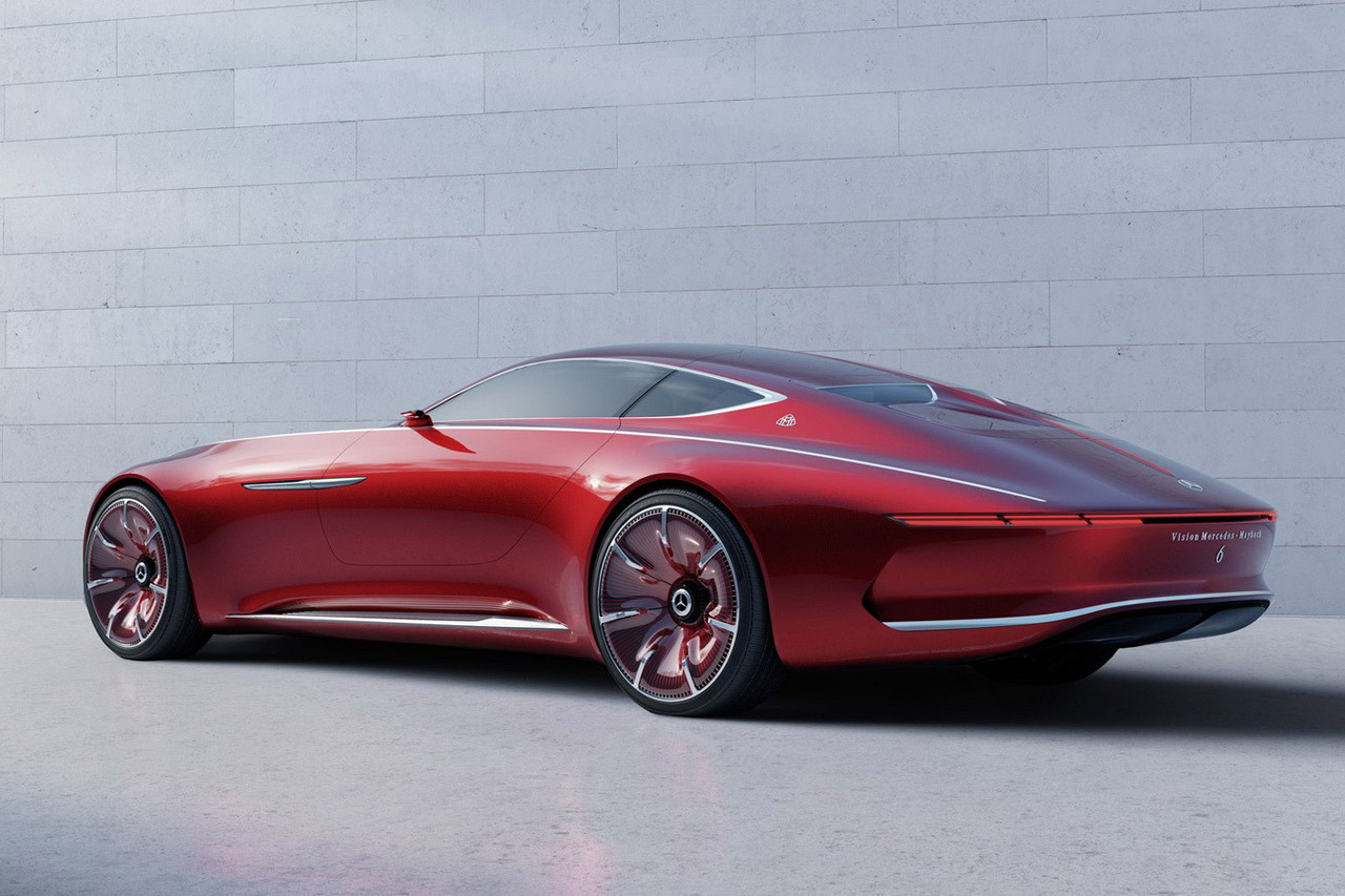 De Mercedes-Maybach 6 Concept wordt later vandaag onthuld in Monterey voorafgaand aan het Concours d'Elegance van Pebble Beach. We hebben nu al de foto's.