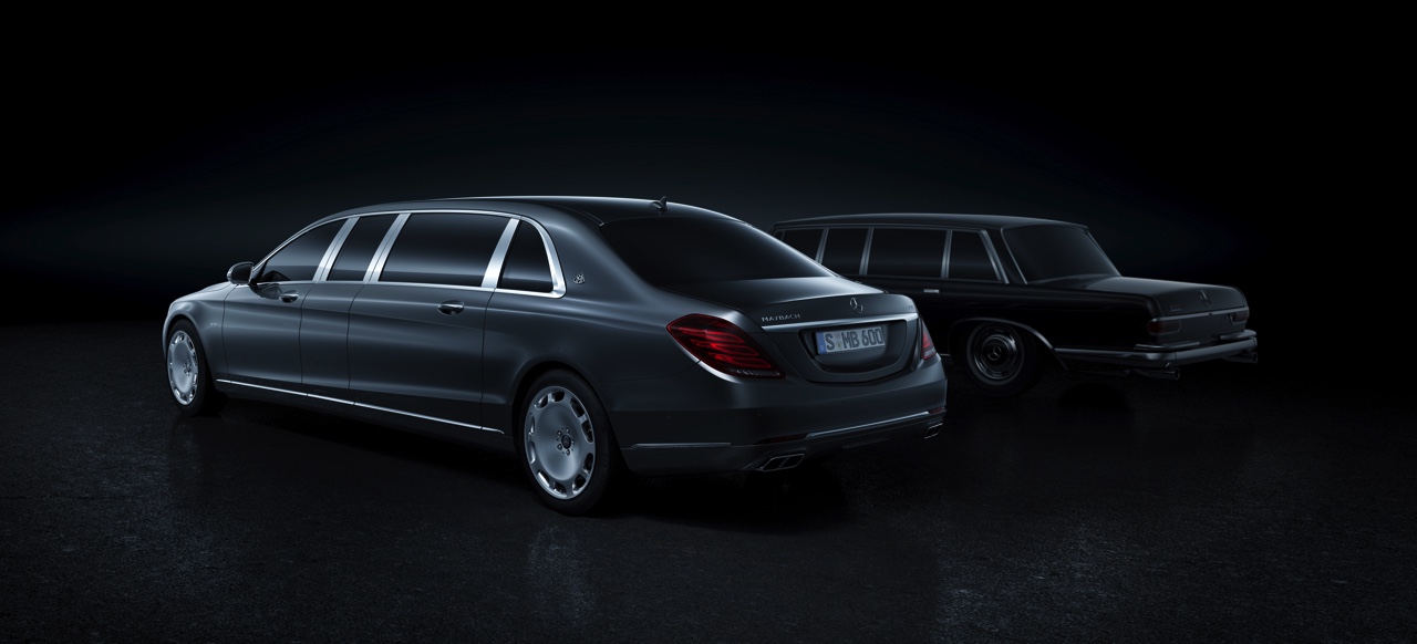 Mercedes-Maybach introduceert de Pullman S-Klasse met een lengte van 6.50 meter en vier riante zitplaatsen. Levering eerste kwartaal 2016, allen met V12 benzinemotor.