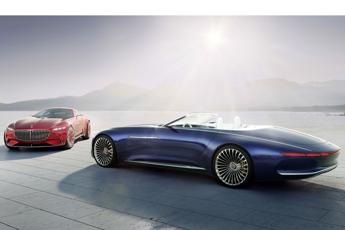 Mercedes-Maybach Vision 6 Cabriolet: ultieme luxe