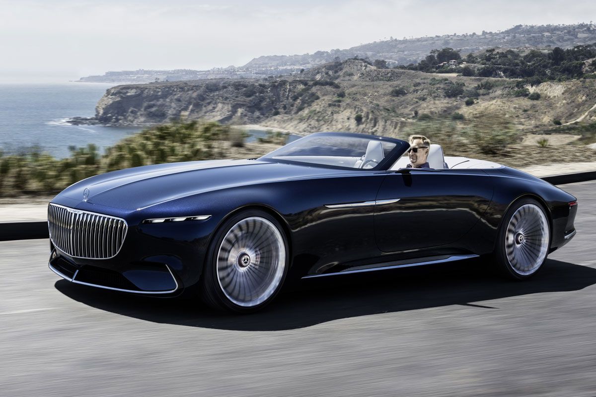 Mercedes-Maybach Vision 6 Cabriolet: ultieme luxe