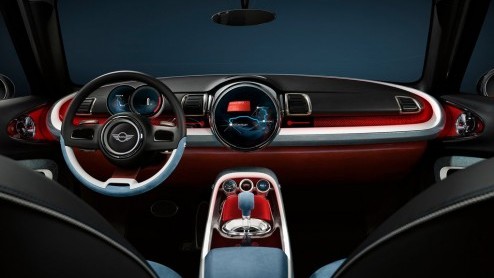 Mini toont op de Autosalon van Geneve een voorbode van de nieuwe Clubman. Mini spreekt nog van een concept maar de auto is natuurlijk vrijwel productierijp.