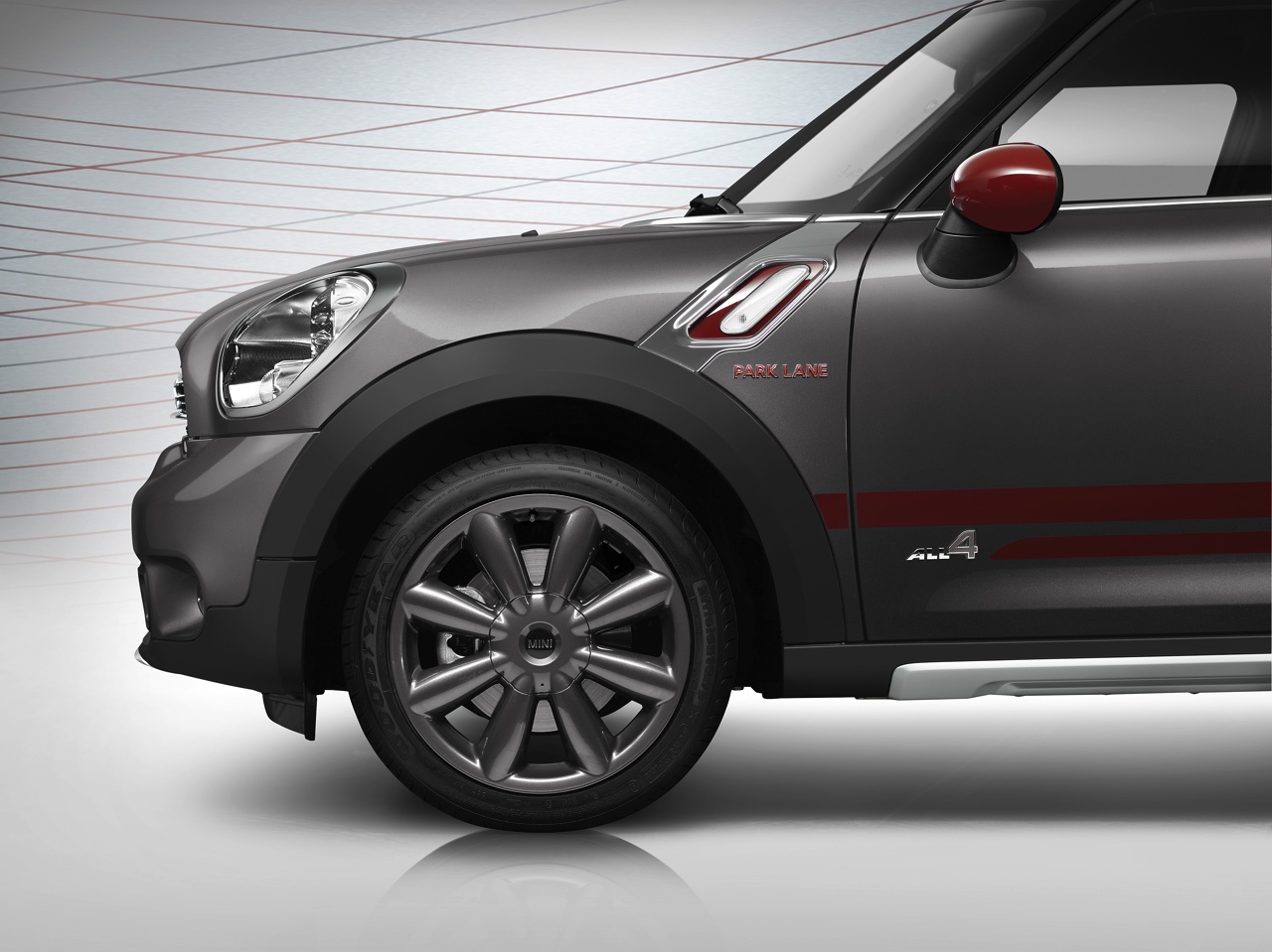 Mini Countryman in juli naar Nederland in de exclusieve Park Lane of Park Lane Chili editie, een speciale uitvoering met specifieke in- en exterieurdetails.