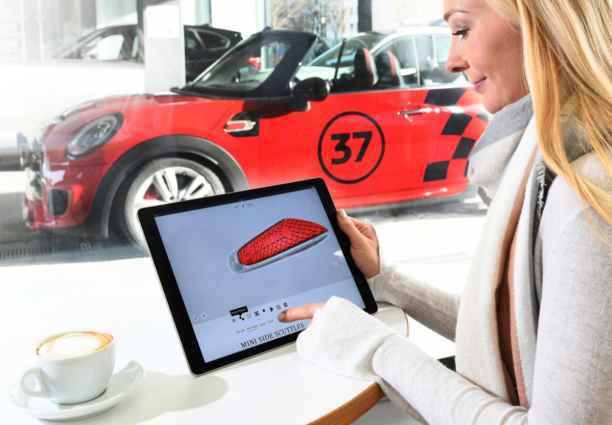 Via Mini Yours Customised kunnen Mini-klanten binnenkort diverse unieke gepersonaliseerde onderdelen laten maken.