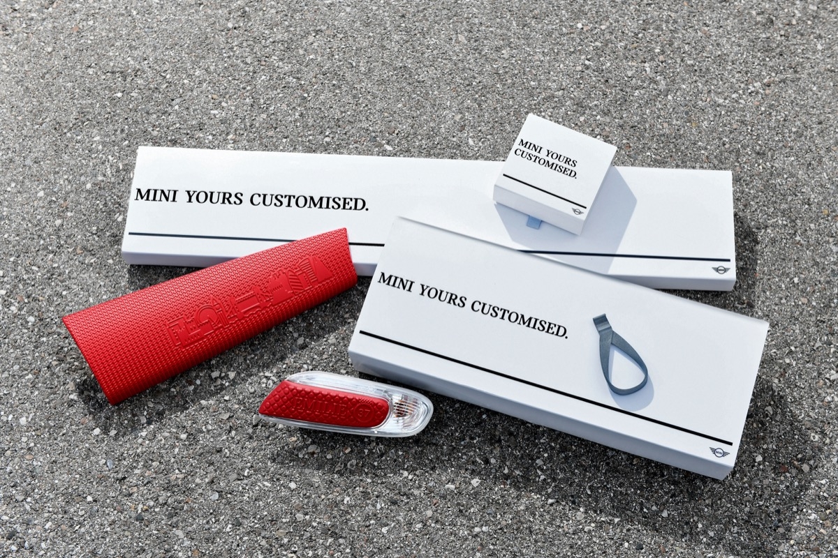 Via Mini Yours Customised kunnen Mini-klanten binnenkort diverse unieke gepersonaliseerde onderdelen laten maken.