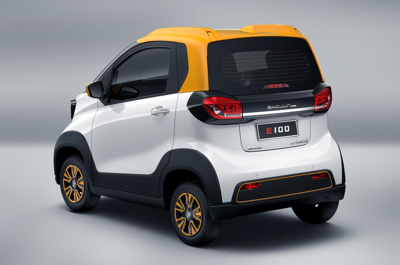 Het Chinese merk Baojun lanceert met de E100 een minuscule elektrische tweezitter.