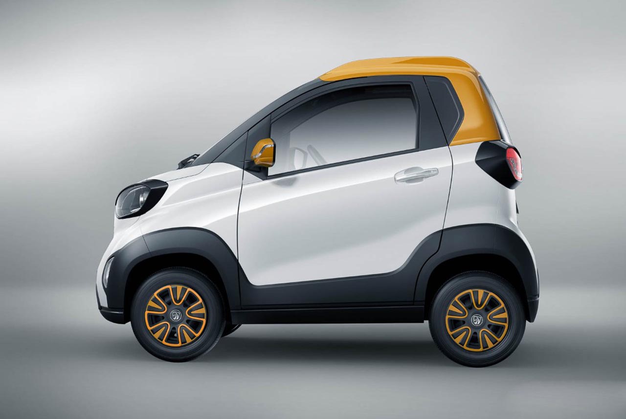 Het Chinese merk Baojun lanceert met de E100 een minuscule elektrische tweezitter.