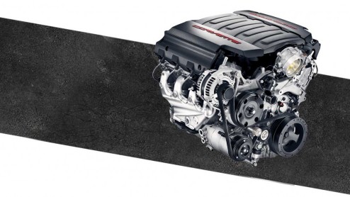 Chevrolet verkoopt de LT1 V8 motor uit de nieuwe Corvette Stingray nu ook als 'crate engine'.