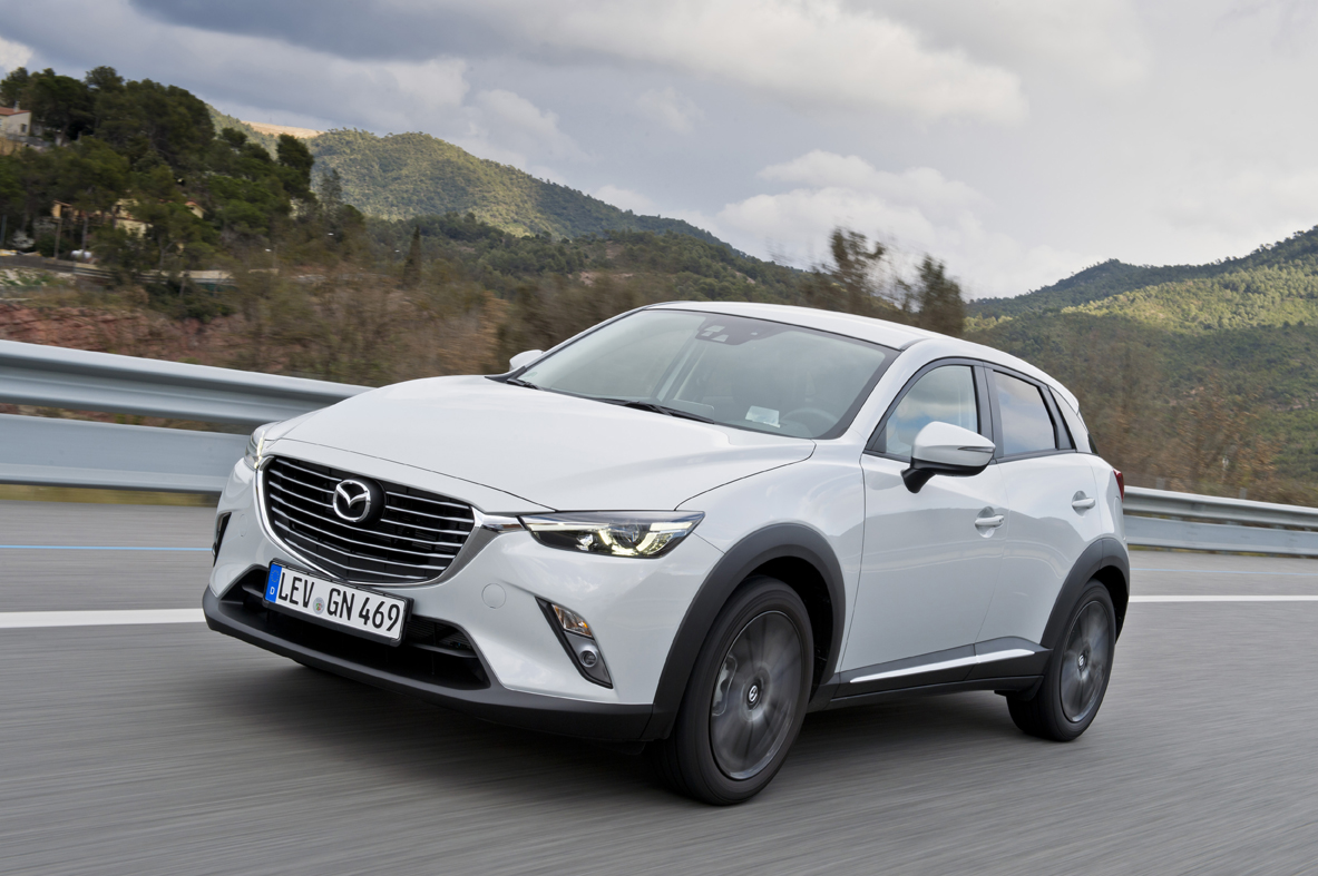 Nieuwe Mazda CX-3 is er vanaf 20.990 euro, maar de SkyLease GT dieselversie start bij 28.290 euro terwijl de populaire benzineversie GT-M op 27.490 euro uit komt.
