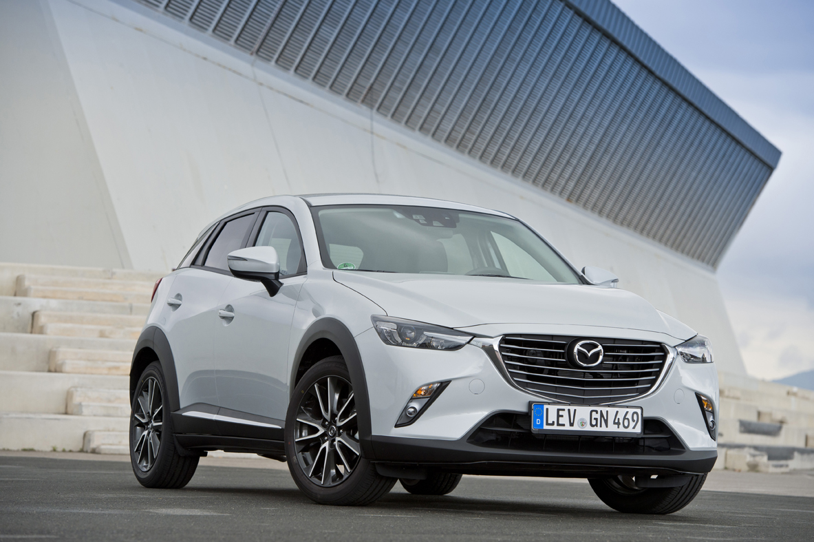 Nieuwe Mazda CX-3 is er vanaf 20.990 euro, maar de SkyLease GT dieselversie start bij 28.290 euro terwijl de populaire benzineversie GT-M op 27.490 euro uit komt.
